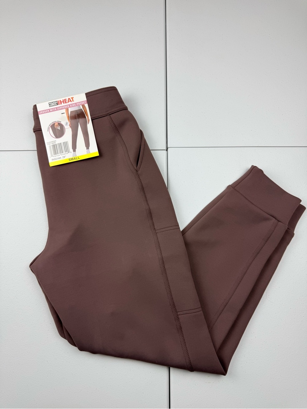 32 degrees Heat Jogger Pants in mauve - Picture 1 of 3
